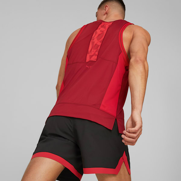Playera de running sin mangas para hombre PUMA x CIELE, Intense Red, extralarge